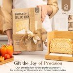Homemade Bread Slicer - Adjustable Thickness Guide