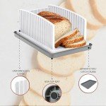 FURYA 2-in-1 Adjustable Bread Slicer and Knife