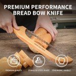 HUNTER.DUAL 16" Sourdough Bread Knife - Orange
