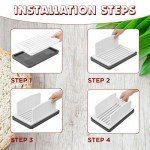 FURYA 2-in-1 Adjustable Bread Slicer and Knife