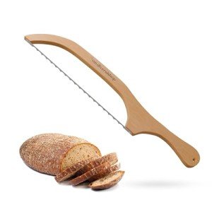 16" Stainless Steel Sourdough Bread Slicer Knife