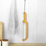 Amafox 15.7" Wooden Bread Knife for Slicing