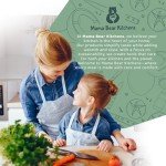 Mama Bear Bamboo Bread Slicer with Crumb Tray