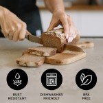 Zulay Kitchen Ultra Sharp Serrated Bread Knife