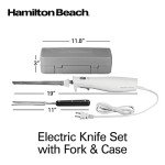 Hamilton Beach Electric Knife for Bread & Meat
