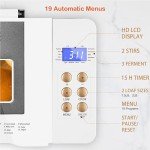 19-in-1 Stainless Steel Smart Bread Maker