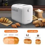 Compact 22-in-1 Automatic Bread Maker Machine