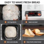 Compact 22-in-1 Automatic Bread Maker Machine
