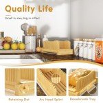 Bamboo Bread Slicer with Tray for Homemade Bread