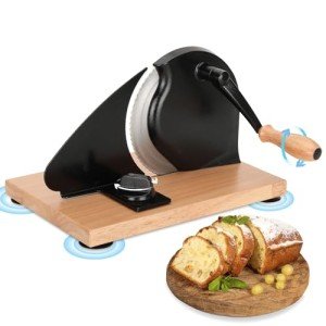 Classic Manual Hand Crank Bread Slicer