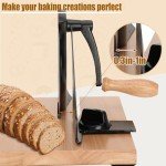 Classic Manual Hand Crank Bread Slicer