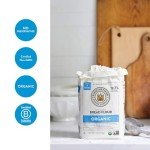 Organic Unbleached Bread Flour by King Arthur - 3 Bags