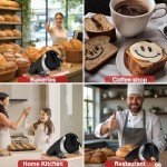 Versatile Manual Bread Slicer with Adjustable Width