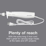 Proctor Silex Easy Slice Electric Knife - White