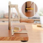 Classic Hand Crank Bread Slicer in White