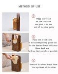 HuiYouHui Foldable Bread Slicer and Guide