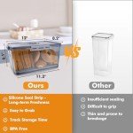 Airtight Bread Box with Slicer for Homemade Bread