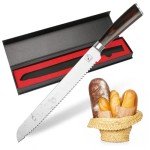 Imarku 10" Ultra Sharp Serrated Bread Knife