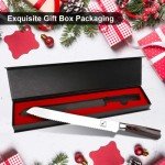 Imarku 10" Ultra Sharp Serrated Bread Knife