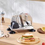 VEVOR Adjustable Manual Bread Slicer with Stainless Blade