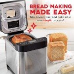 DASH Stainless Steel Programmable Bread Maker - 1.5lb