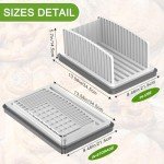 Adjustable Bread Slicer with Crumb Tray