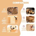 Adjustable Manual Bread Slicer for Homemade Bread