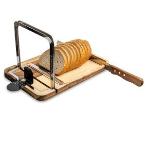 Darmate Adjustable Bread Slicer with Knife