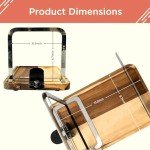 Darmate Adjustable Bread Slicer with Knife