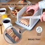 Homemade Bread Slicer with Adjustable Width
