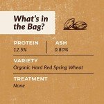 Organic Bread Flour - 25 lbs - GMO-Free & Vegan
