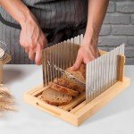 Adjustable Stainless Steel Bread Slicer & Knife
