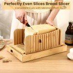 New York Bread Slicer with Crumb Tray & Bags