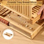 New York Bread Slicer with Crumb Tray & Bags