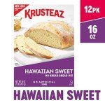 Krusteaz Hawaiian Sweet No Knead Bread Mix 16oz