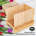 Mama's Bamboo Bread Slicer - Adjustable & Eco-Friendly