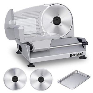 200W Electric Food Slicer for Meat, Cheese, Bread