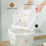 Foldable Bread Slicer with Removable Cutting Board