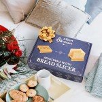 Bamboo Bread Slicer with Adjustable Width Guides