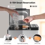 19-in-1 Automatic Compact 2LB Bread Maker