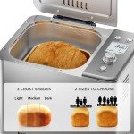 Neretva 2lb 20-in-1 Automatic Bread Maker