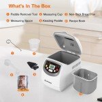 MOOSOO 2lb Automatic Bread Making Machine
