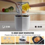 VEVOR 2LB Automatic Compact Bread Maker Machine