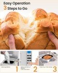 KOVIET 25-in-1 Automatic Bread Maker Machine
