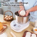 7L Electric Dough Mixer with Ferment Function