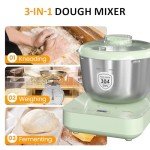 Sunvivi 5.2QT Electric Dough Maker with Scale