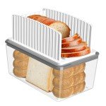 Adjustable Bread Slicer with Crumb Tray & Box