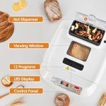 2LB 12-IN-1 Bread Maker with Gluten-Free Setting