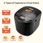 VEVOR 19-in-1 Automatic Bread Maker Machine