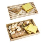 Nuvograin Wood Bread Cutting Board & Slicer